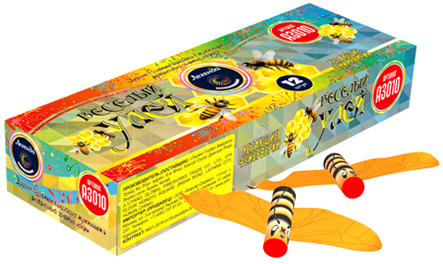  Летающие фейерверки Улей  в Мысках