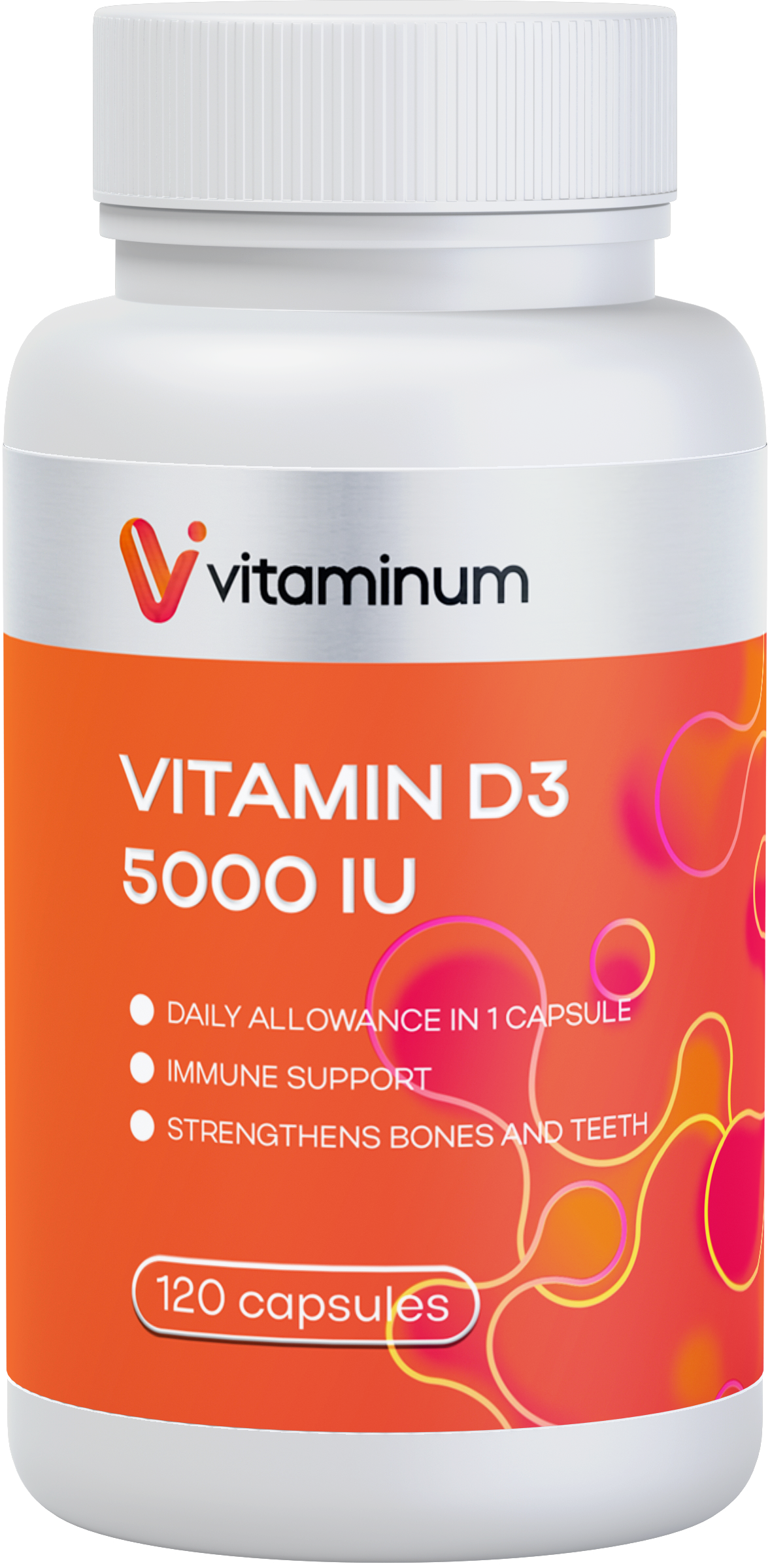  Vitaminum ВИТАМИН Д3 (5000 МЕ) 120 капсул 260 мг  в Мысках